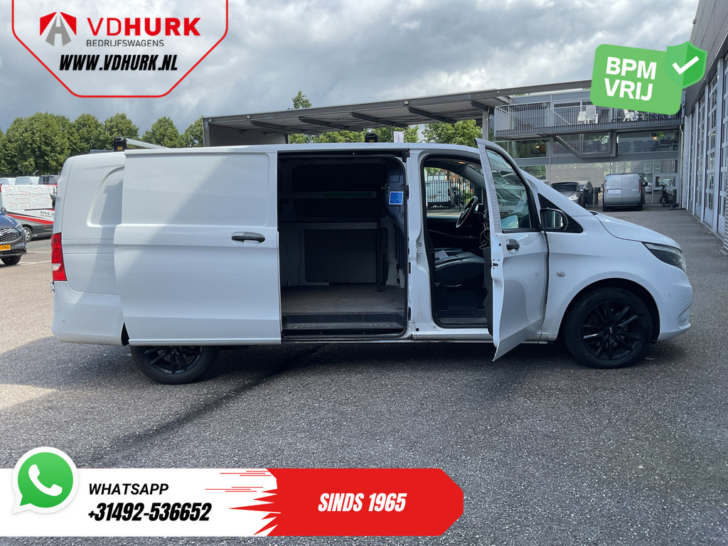 Mercedes-Benz Vito Bestelbus 119 CDI Aut. L3 LED/ Carplay/ Stoelverw./ Standkachel/ Navi/ Cruise/ Camera/ Airco/ 17”LMV/ PDC/ Dakdragers/ Trekhaak 4