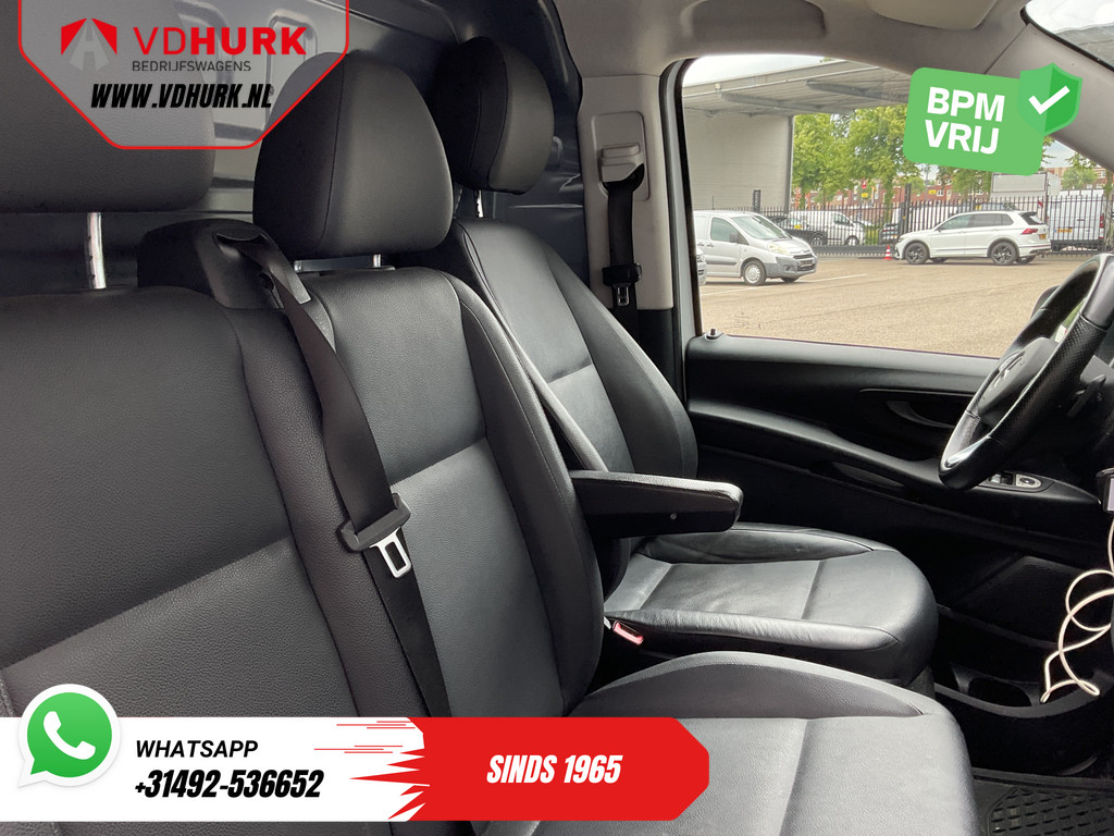 Mercedes-Benz Vito Bestelbus 119 CDI Aut. L3 LED/ Carplay/ Stoelverw./ Standkachel/ Navi/ Cruise/ Camera/ Airco/ 17”LMV/ PDC/ Dakdragers/ Trekhaak 11