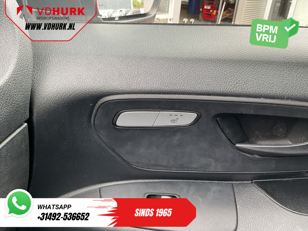 Mercedes-Benz Vito Bestelbus 119 CDI Aut. L3 LED/ Carplay/ Stoelverw./ Standkachel/ Navi/ Cruise/ Camera/ Airco/ 17”LMV/ PDC/ Dakdragers/ Trekhaak 14