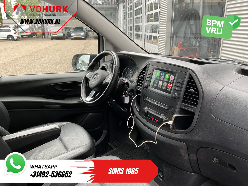 Mercedes-Benz Vito Bestelbus 119 CDI Aut. L3 LED/ Carplay/ Stoelverw./ Standkachel/ Navi/ Cruise/ Camera/ Airco/ 17”LMV/ PDC/ Dakdragers/ Trekhaak 2