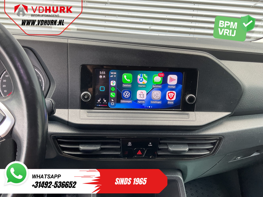 Volkswagen Caddy Cargo Maxi Bestelbus 2.0 TDI 125 pk DSG Aut. LED/ Carplay/ Standkachel/ Stoelverw./ Cruise/ Camera/ Airco/ 17”LMV/ PDC/ Trekhaak 13