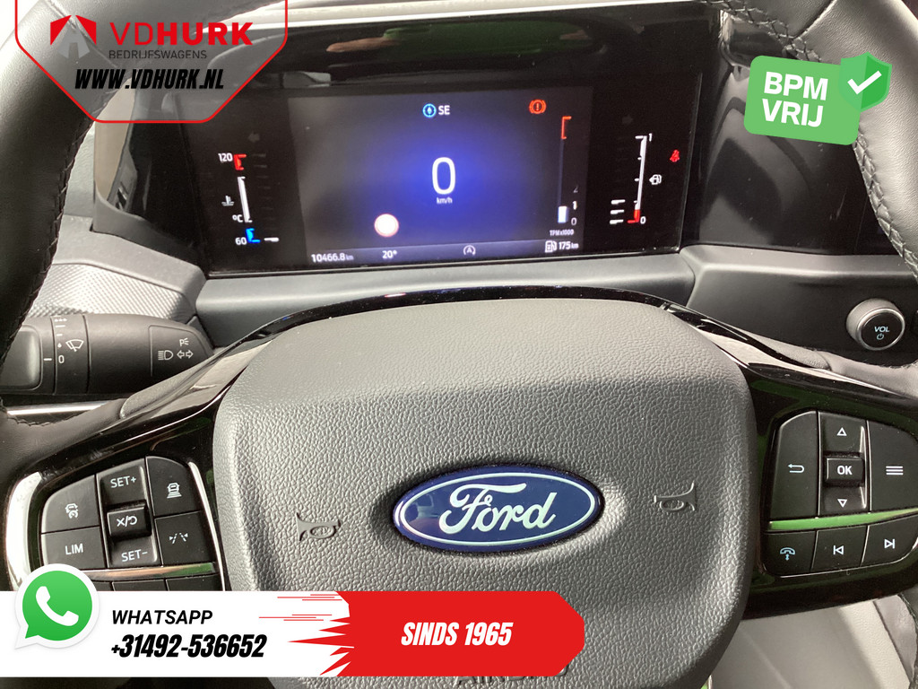 Ford Transit Custom Bestelbus 2.0 TDCI 150 pk L2 Limited Adapt.Cruise/ Carplay/ LED/ Camera/ Stoelverw./ Stuurverw./ LMV/ PDC/ Climate 10