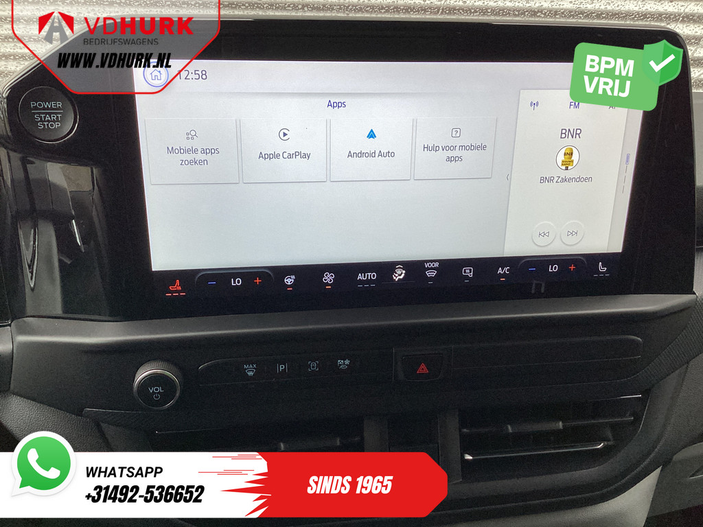 Ford Transit Custom Bestelbus 2.0 TDCI 150 pk L2 Limited Adapt.Cruise/ Carplay/ LED/ Camera/ Stoelverw./ Stuurverw./ LMV/ PDC/ Climate 11