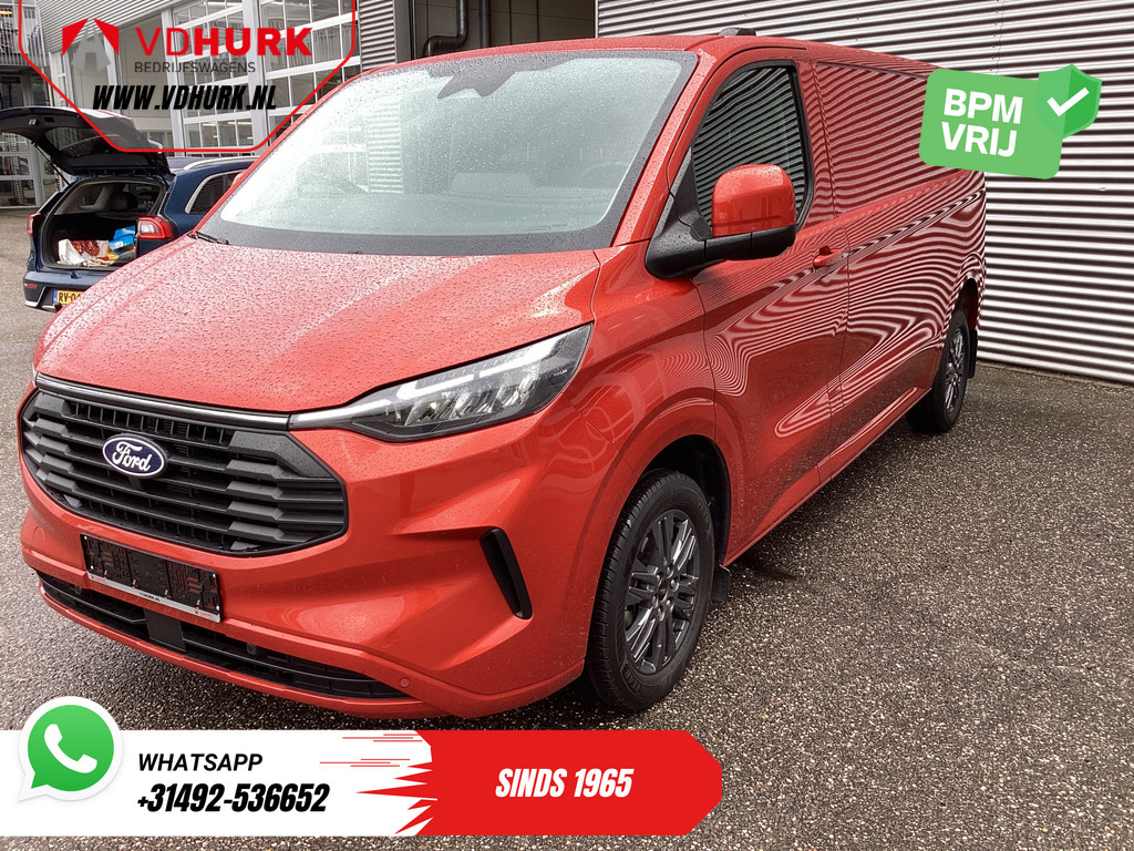 Ford Transit Custom Bestelbus 2.0 TDCI 150 pk L2 Limited Adapt.Cruise/ Carplay/ LED/ Camera/ Stoelverw./ Stuurverw./ LMV/ PDC/ Climate 7