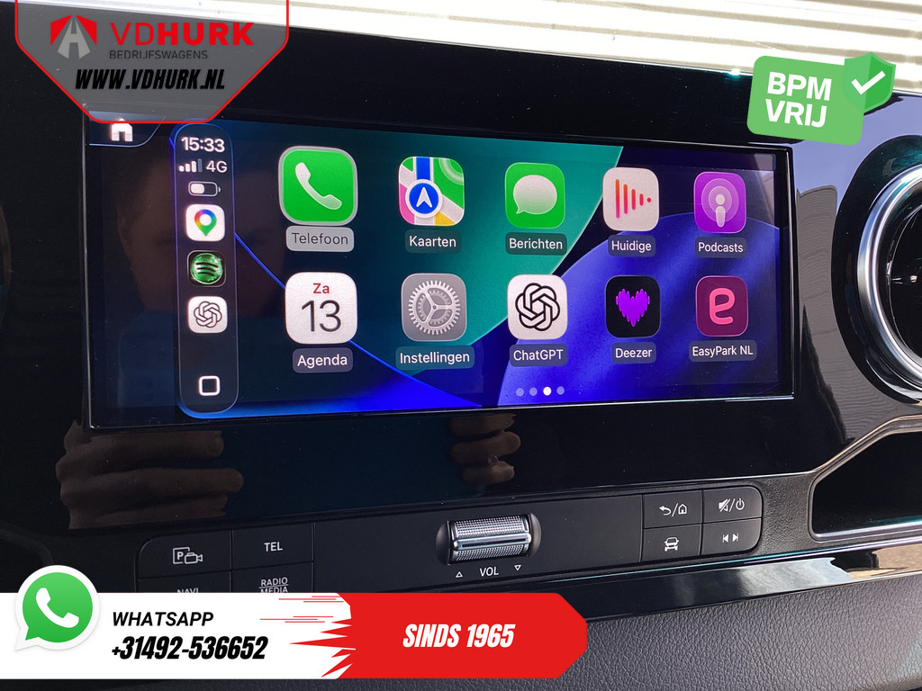 Mercedes-Benz Sprinter Bestelbus 315 CDI Aut. L2H2 3.5t Trekverm./ Stoelverw./ Carplay/ 270Gr.Deuren/ Navi/ Camera/ PDC/ Cruise/ DAB 11