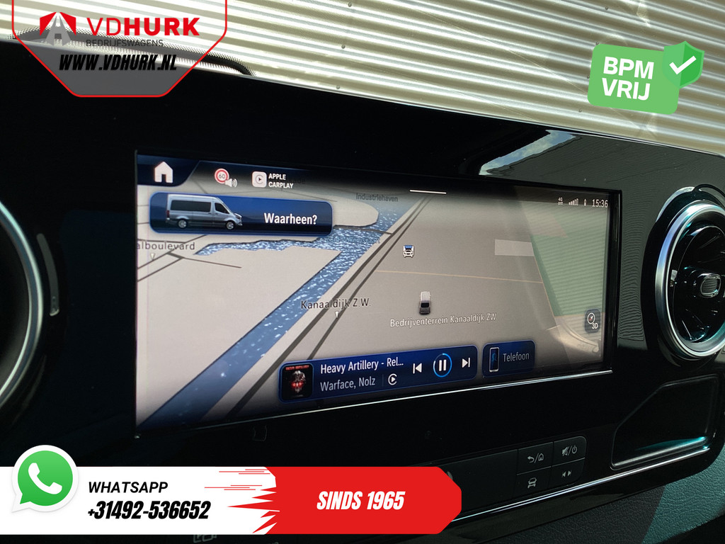 Mercedes-Benz Sprinter Bestelbus 315 CDI Aut. L2H2 3.5t Trekverm./ Stoelverw./ Carplay/ 270Gr.Deuren/ Navi/ Camera/ PDC/ Cruise/ DAB 15
