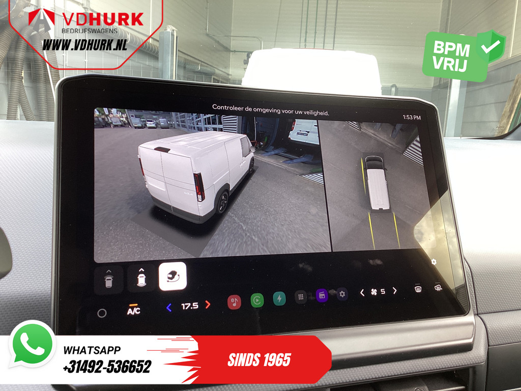 Kia PV5 Bestelbus Elite Executive 71.2 kWh 416 km WLTP L2 Warmtepomp/ 2x Schuifdeur/ Stoelvent./ Stoelverw./ Adapt.Cruise/ Leder/ Navi/ Carplay/ 3 14