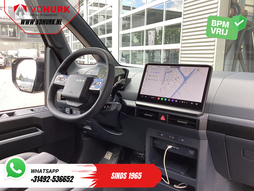 Kia PV5 Bestelbus Elite Executive 71.2 kWh 416 km WLTP L2 Warmtepomp/ 2x Schuifdeur/ Stoelvent./ Stoelverw./ Adapt.Cruise/ Leder/ Navi/ Carplay/ 3 2