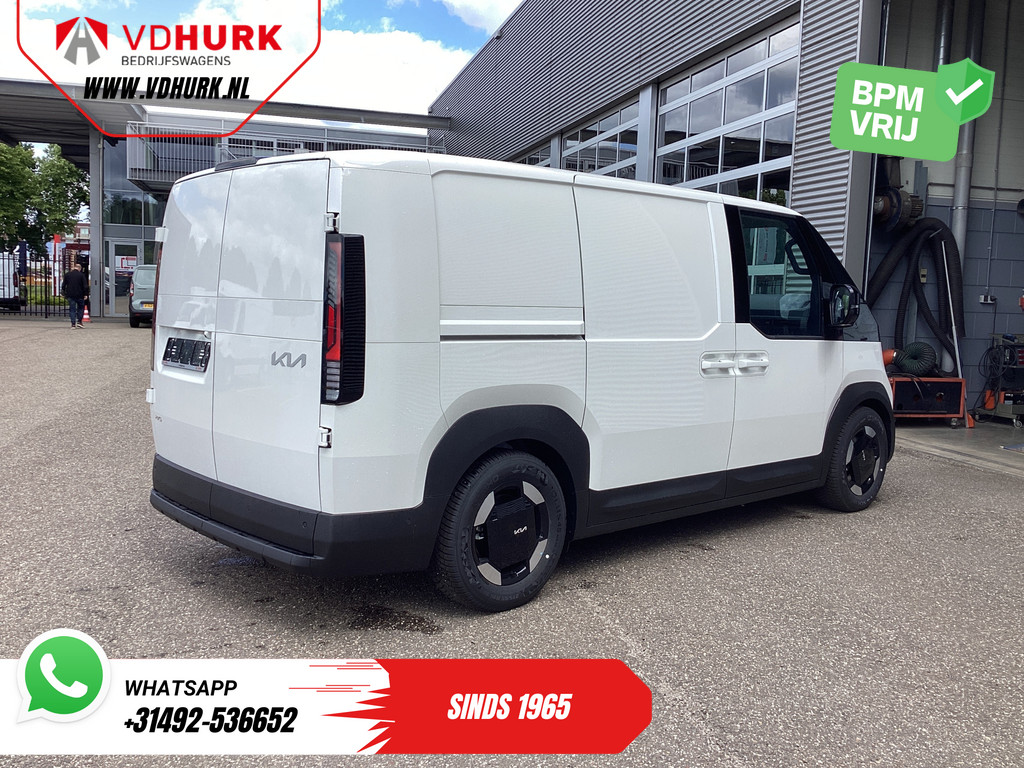 Kia PV5 Bestelbus Elite Executive 71.2 kWh 416 km WLTP L2 Warmtepomp/ 2x Schuifdeur/ Stoelvent./ Stoelverw./ Adapt.Cruise/ Leder/ Navi/ Carplay/ 3 9