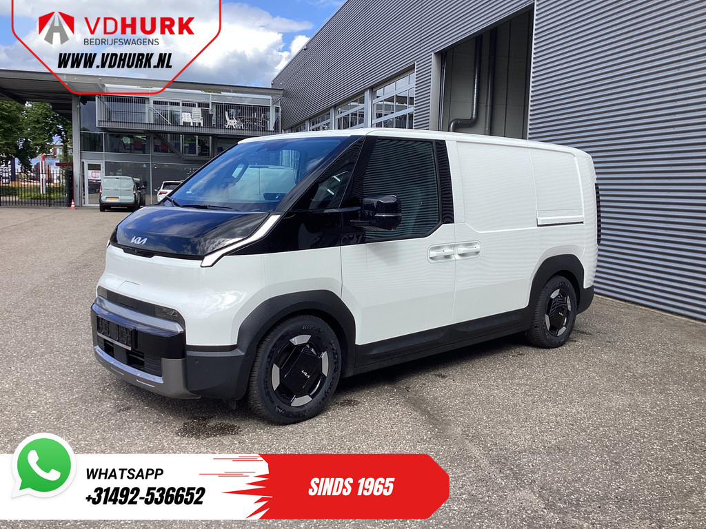 Kia PV5 Bestelbus Elite Executive 71.2 kWh 416 km WLTP L2 Warmtepomp/ 2x Schuifdeur/ Stoelvent./ Stoelverw./ Adapt.Cruise/ Leder/ Navi/ Carplay/ 3 7