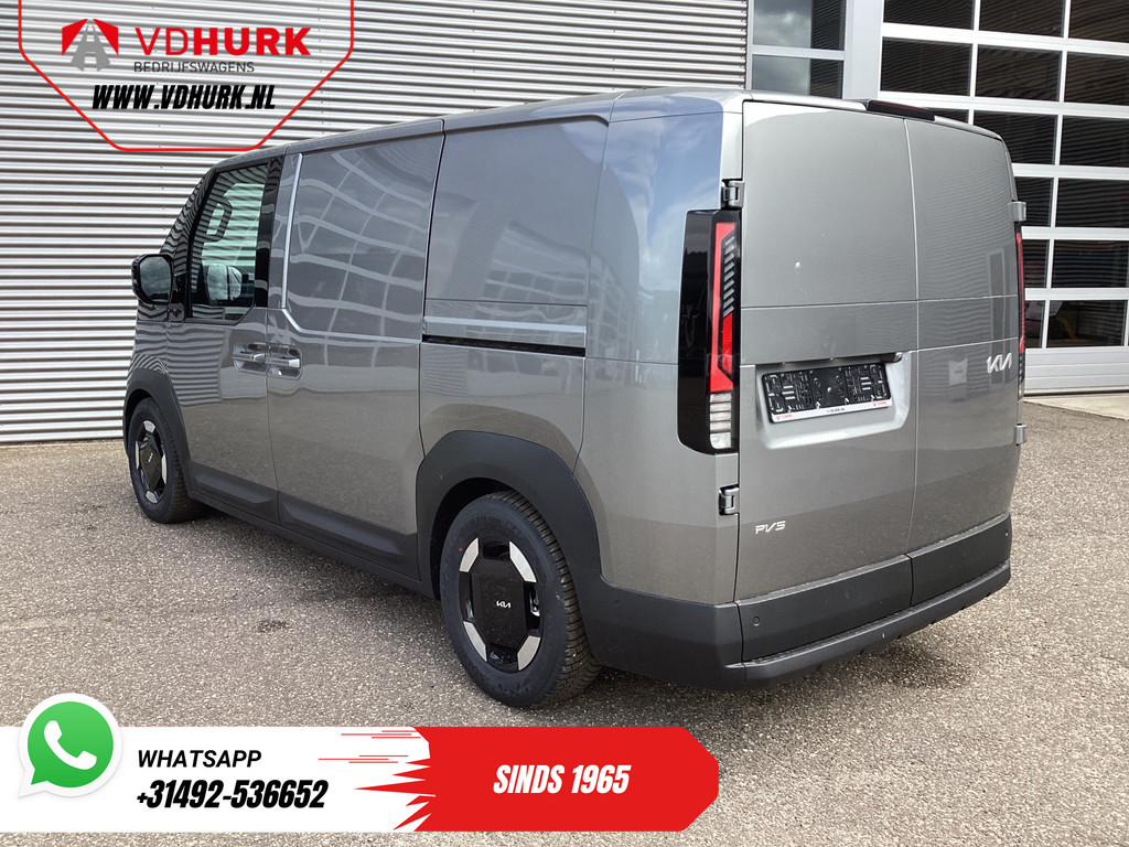 Kia PV5 Bestelbus Elite Executive 71.2 kWh 416 km WLTP L2 Warmtepomp/ 2x Schuifdeur/ Stoelvent./ Stoelverw./ Adapt.Cruise/ Leder/ Navi/ Carplay/ 3 1