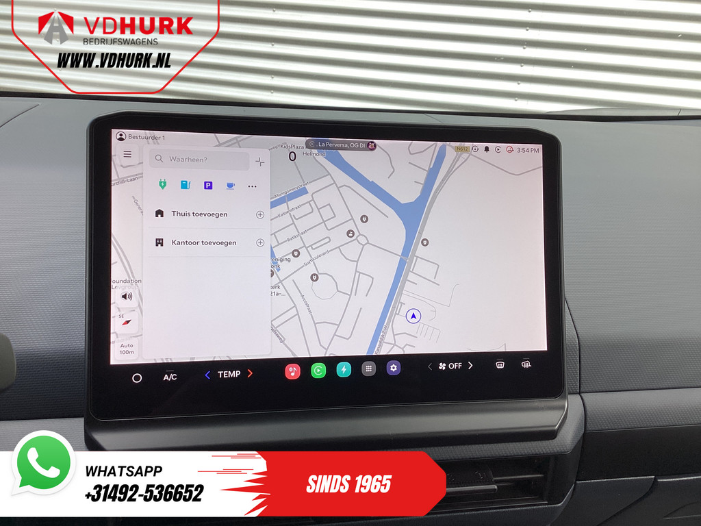 Kia PV5 Bestelbus Elite Executive 71.2 kWh 416 km WLTP L2 Warmtepomp/ 2x Schuifdeur/ Stoelvent./ Stoelverw./ Adapt.Cruise/ Leder/ Navi/ Carplay/ 3 13