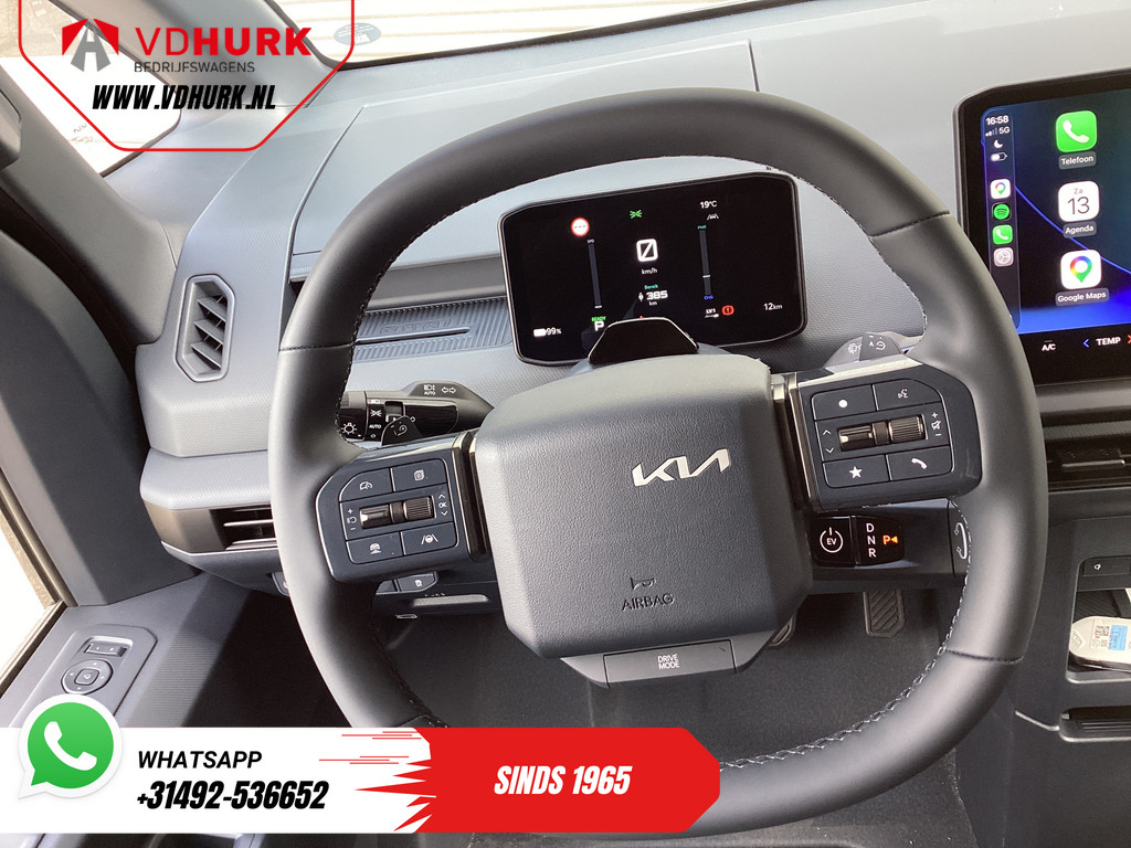 Kia PV5 Bestelbus Elite Executive 71.2 kWh 416 km WLTP L2 Warmtepomp/ 2x Schuifdeur/ Stoelvent./ Stoelverw./ Adapt.Cruise/ Leder/ Navi/ Carplay/ 3 18