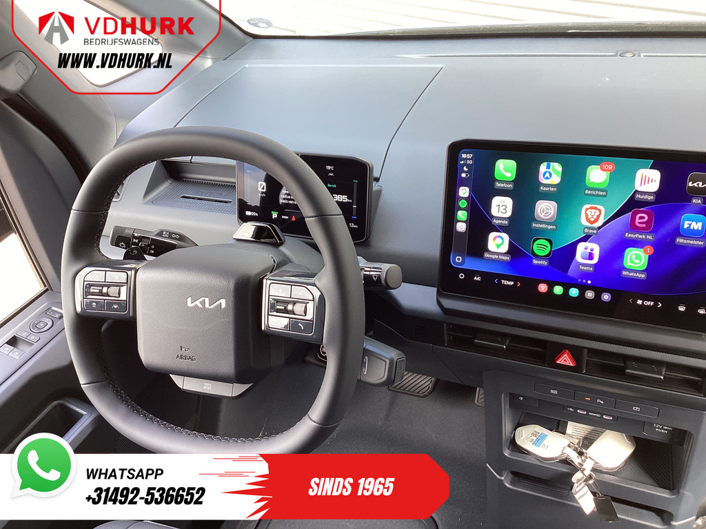 Kia PV5 Bestelbus Elite Executive 71.2 kWh 416 km WLTP L2 Warmtepomp/ 2x Schuifdeur/ Stoelvent./ Stoelverw./ Adapt.Cruise/ Leder/ Navi/ Carplay/ 3 2