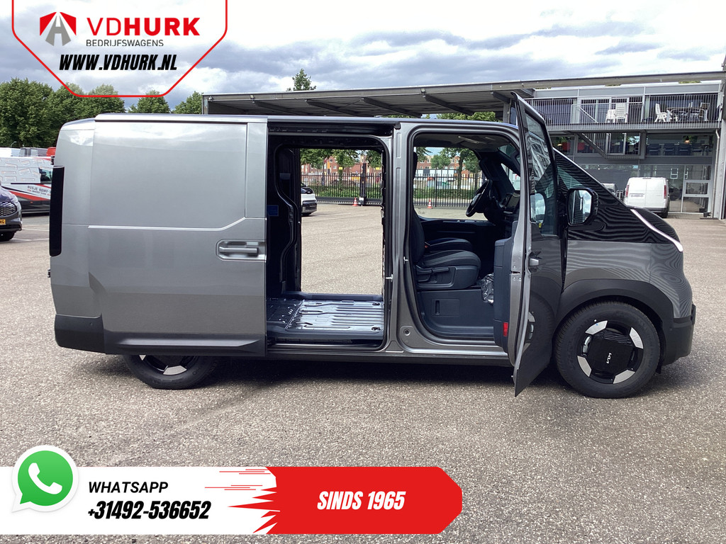 Kia PV5 Bestelbus Elite Executive 71.2 kWh 416 km WLTP L2 Warmtepomp/ 2x Schuifdeur/ Stoelvent./ Stoelverw./ Adapt.Cruise/ Leder/ Navi/ Carplay/ 3 5