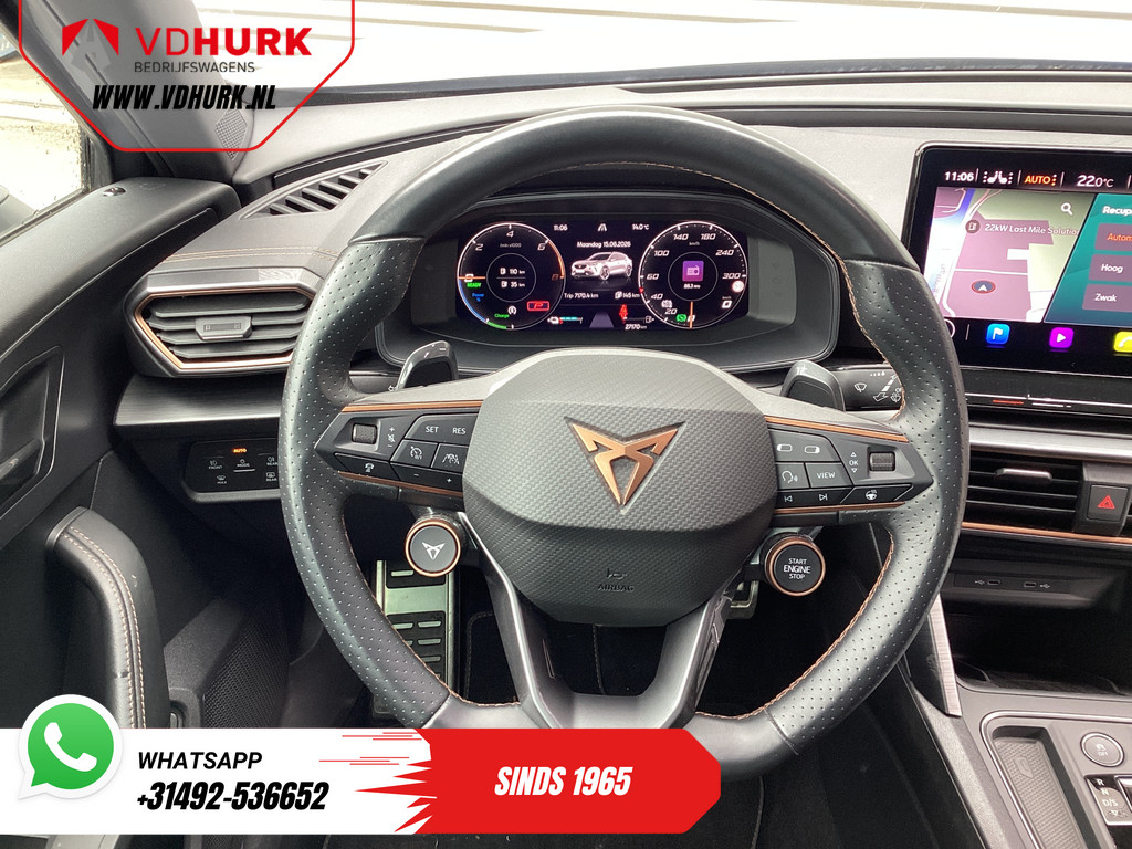 CUPRA Formentor SUV 1.4 e-Hybrid 245 pk VZ Performance Standkachel/ Stoelverw./ Elek.klep/ Memory/ Adapt.cruise/ Navi/ Climate/ Camera/ PDC/ 19” LMV 13