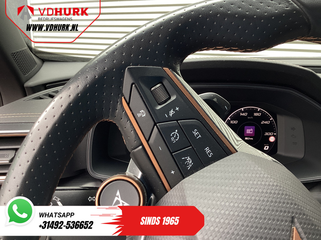 CUPRA Formentor SUV 1.4 e-Hybrid 245 pk VZ Performance Standkachel/ Stoelverw./ Elek.klep/ Memory/ Adapt.cruise/ Navi/ Climate/ Camera/ PDC/ 19” LMV 15