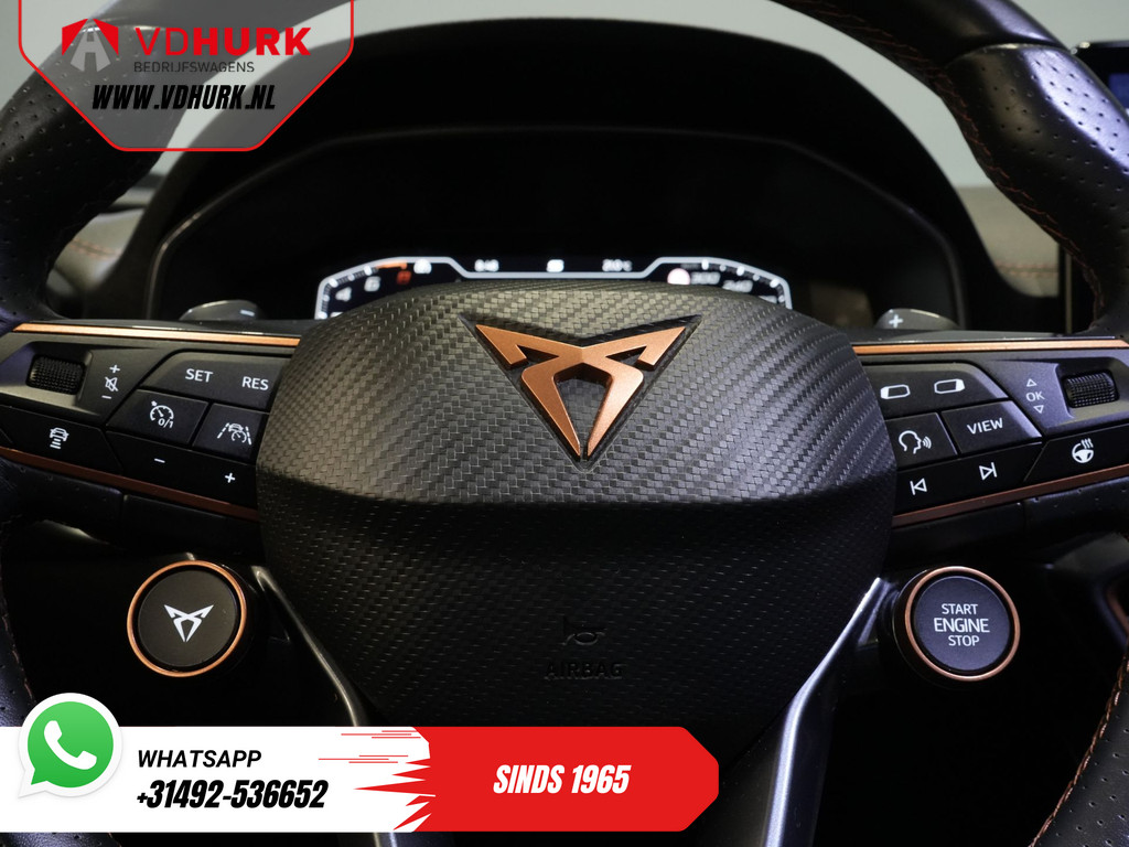 CUPRA Formentor SUV 1.4 e-Hybrid 245 pk VZ Performance Standkachel/ Stoelverw./ Elek.klep/ Memory/ Adapt.cruise/ Navi/ Climate/ Camera/ PDC/ 19” LMV 21