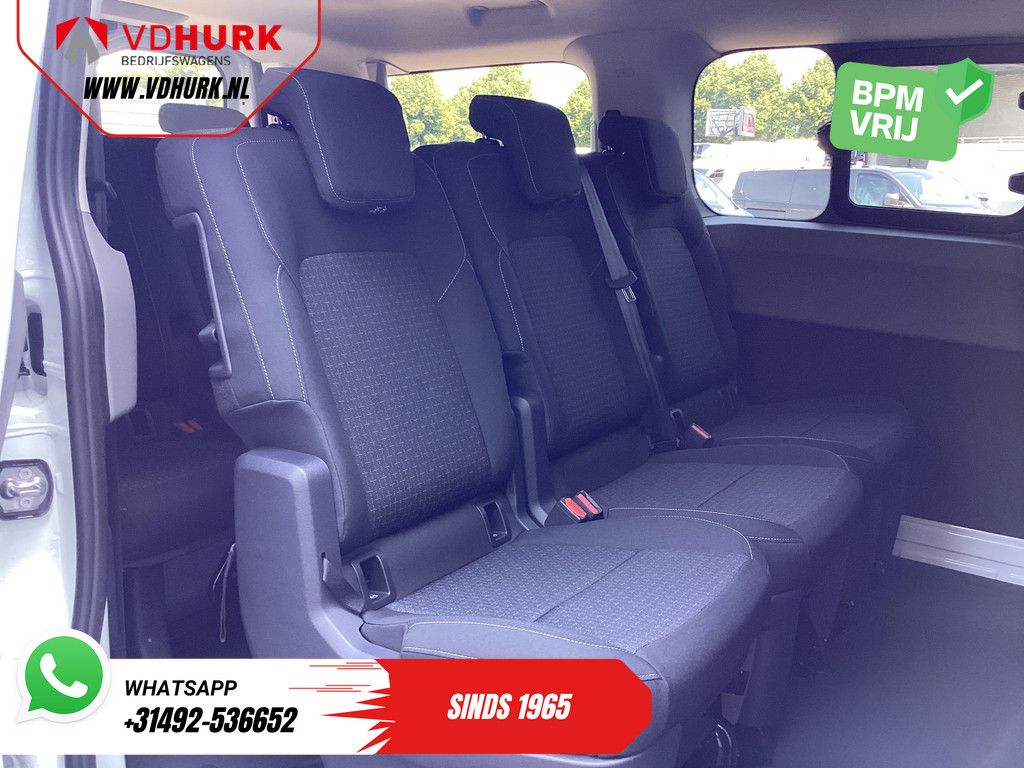 Ford E-Transit Custom Personenvervoer Kombi Trend 71kWh 360 km WLTP LED/Standkachel/ Stoelverw./ Stuurverw./ Carplay/ 9 P/ 9 Persoons/ Climate/ Camera/ PDC/ Cruise 10