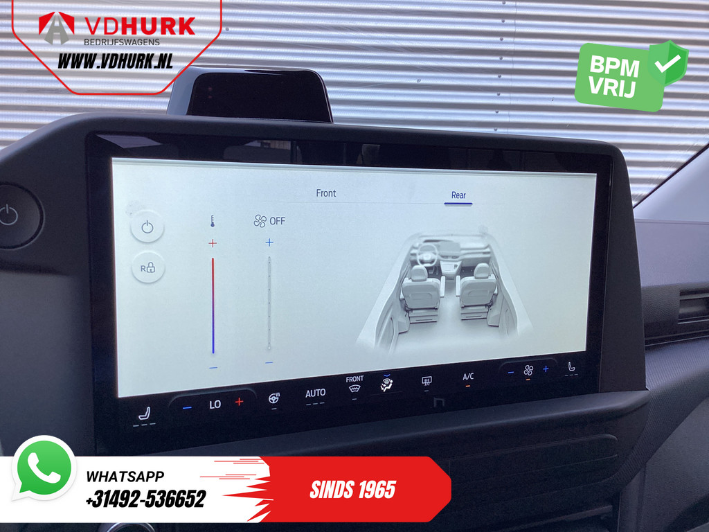 Ford E-Transit Custom Personenvervoer Kombi Trend 71kWh 360 km WLTP LED/Standkachel/ Stoelverw./ Stuurverw./ Carplay/ 9 P/ 9 Persoons/ Climate/ Camera/ PDC/ Cruise 16