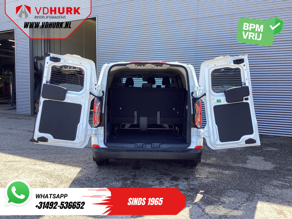 Ford E-Transit Custom Personenvervoer Kombi Trend 71kWh 360 km WLTP LED/Standkachel/ Stoelverw./ Stuurverw./ Carplay/ 9 P/ 9 Persoons/ Climate/ Camera/ PDC/ Cruise 4