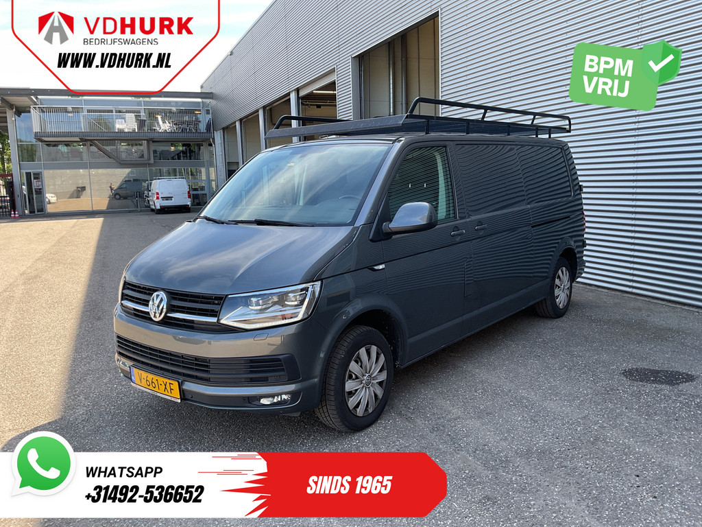 Volkswagen Transporter Bestelbus 2.0 TDI 150 pk DSG Aut. L2 MARGE LED/ 2.5t Trekverm./ 2x Schuifdeur/ Navi/ Camera/ Cruise/ Airco/ Imperiaal/ PDC/ Trekhaak 10