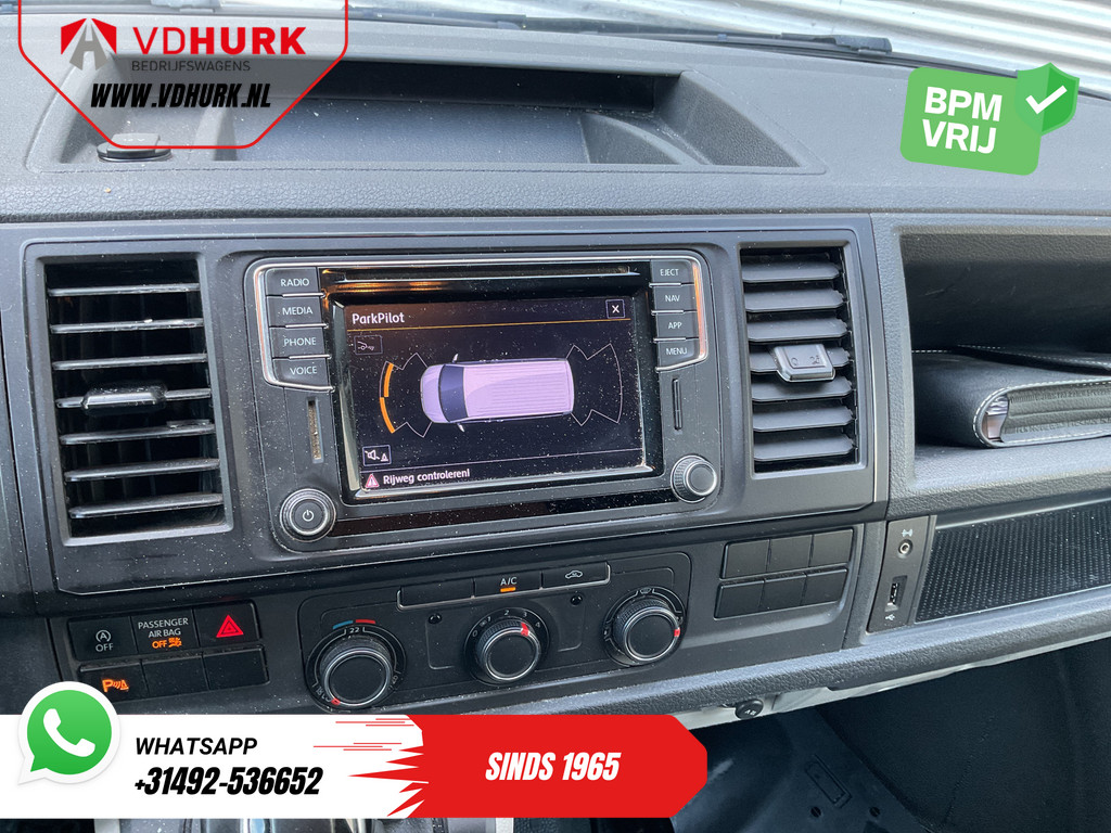 Volkswagen Transporter Bestelbus 2.0 TDI 150 pk DSG Aut. L2 MARGE LED/ 2.5t Trekverm./ 2x Schuifdeur/ Navi/ Camera/ Cruise/ Airco/ Imperiaal/ PDC/ Trekhaak 12