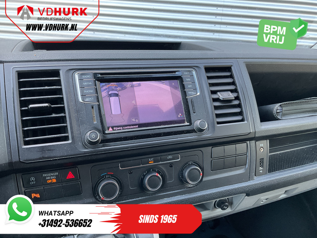 Volkswagen Transporter Bestelbus 2.0 TDI 150 pk DSG Aut. L2 MARGE LED/ 2.5t Trekverm./ 2x Schuifdeur/ Navi/ Camera/ Cruise/ Airco/ Imperiaal/ PDC/ Trekhaak 13