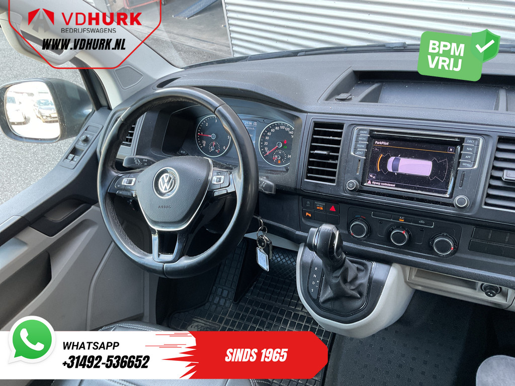 Volkswagen Transporter Bestelbus 2.0 TDI 150 pk DSG Aut. L2 MARGE LED/ 2.5t Trekverm./ 2x Schuifdeur/ Navi/ Camera/ Cruise/ Airco/ Imperiaal/ PDC/ Trekhaak 15