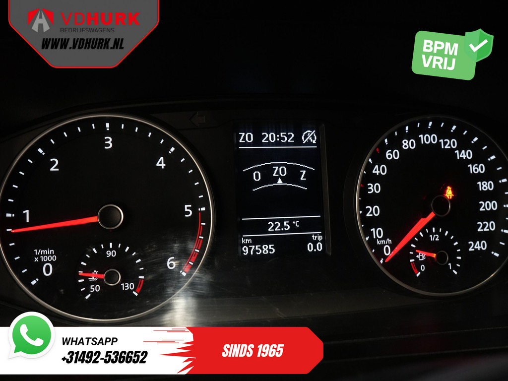Volkswagen Transporter Bestelbus 2.0 TDI 150 pk DSG Aut. L2 MARGE LED/ 2.5t Trekverm./ 2x Schuifdeur/ Navi/ Camera/ Cruise/ Airco/ Imperiaal/ PDC/ Trekhaak 20