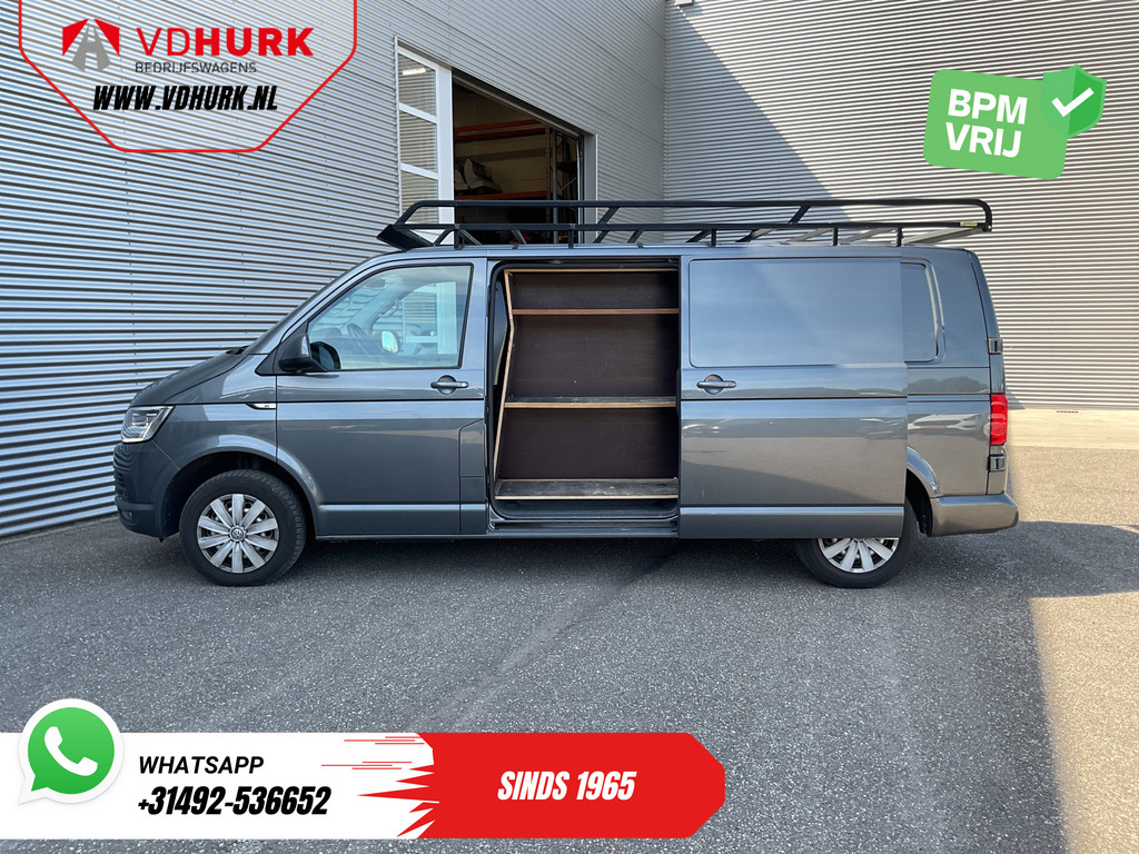 Volkswagen Transporter Bestelbus 2.0 TDI 150 pk DSG Aut. L2 MARGE LED/ 2.5t Trekverm./ 2x Schuifdeur/ Navi/ Camera/ Cruise/ Airco/ Imperiaal/ PDC/ Trekhaak 4