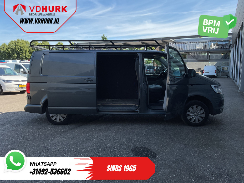 Volkswagen Transporter Bestelbus 2.0 TDI 150 pk DSG Aut. L2 MARGE LED/ 2.5t Trekverm./ 2x Schuifdeur/ Navi/ Camera/ Cruise/ Airco/ Imperiaal/ PDC/ Trekhaak 5