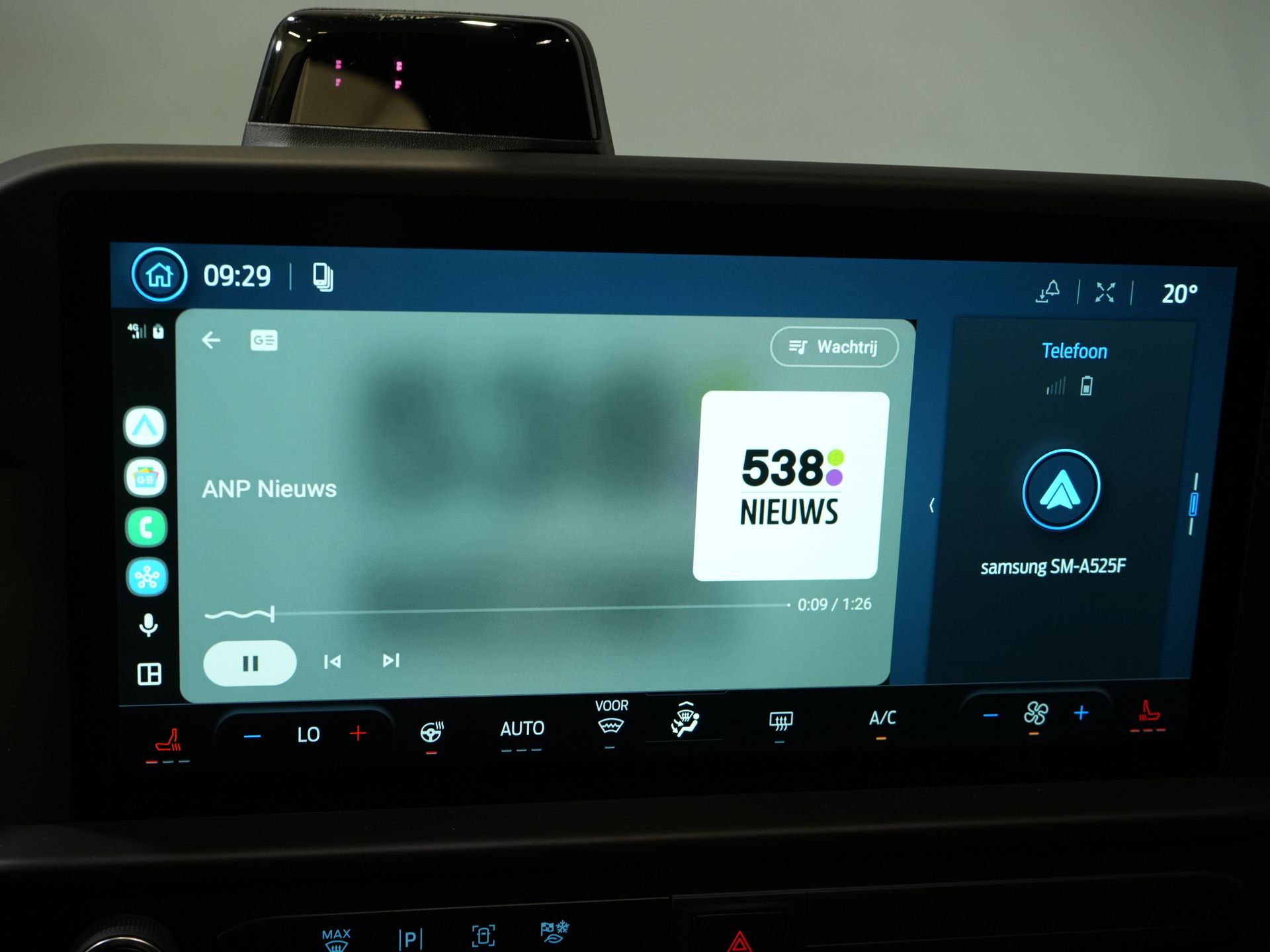 Ford E-Transit Custom Personenvervoer Kombi Trend 71kWh 360 km WLTP (Excl. BTW/Incl. BPM) LED/ Standkachel/ Stoelverw./ Stuurverw./ Carplay/ 9 P/ 9 Persoons/ Combi/ C 23