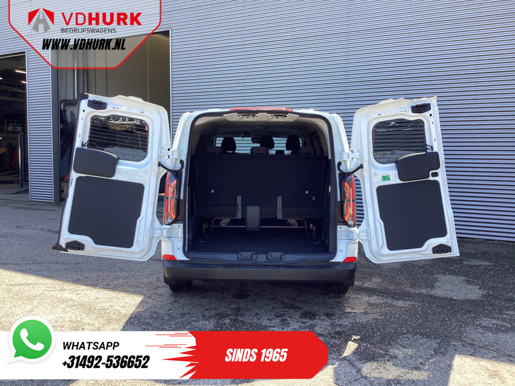 Ford E-Transit Custom Personenvervoer Kombi Trend 71kWh 360 km WLTP LED/Standkachel/ Stoelverw./ Stuurverw./ Carplay/ 9 P/ 9 Persoons/ Climate/ Camera/ PDC/ Cruise 4