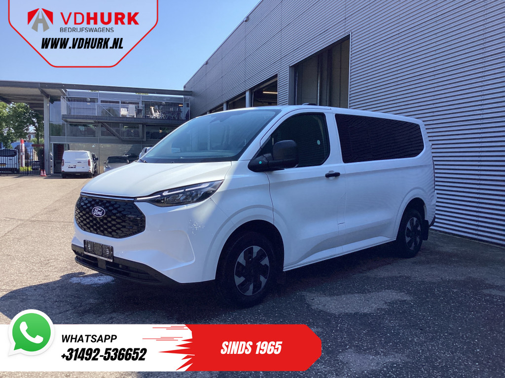 Ford E-Transit Custom Personenvervoer Kombi Trend 71kWh 360 km WLTP LED/Standkachel/ Stoelverw./ Stuurverw./ Carplay/ 9 P/ 9 Persoons/ Climate/ Camera/ PDC/ Cruise 8