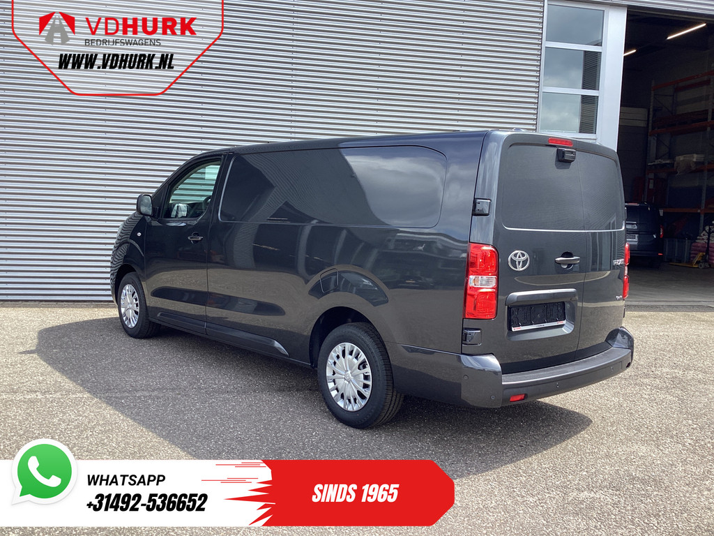 Toyota PROACE Electric Worker Bestelbus 75 kWh L3 345 km WLTP LED/ Snellader/ Keyless/ Adapt.Cruise/ Stuurverw./ Stoelverw./ Navi/ Carplay/ Camera/ PDC/ Airco 1