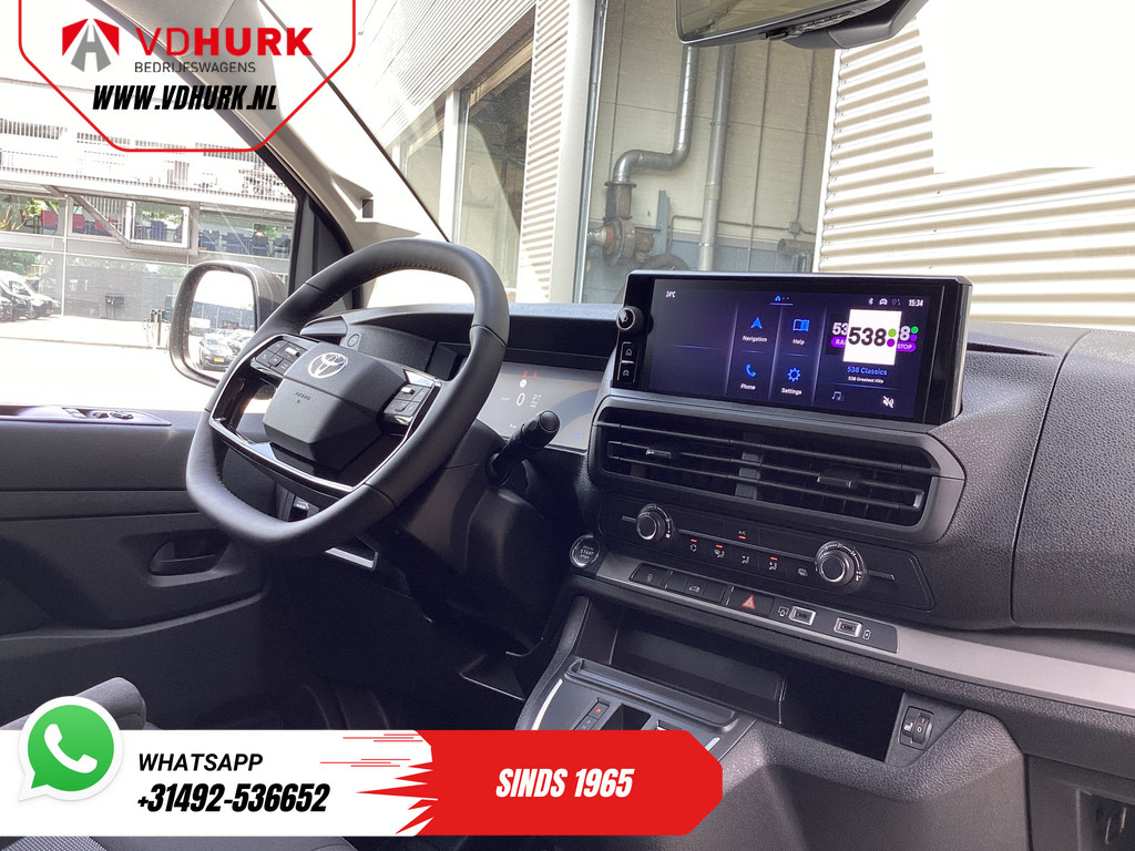 Toyota PROACE Electric Worker Bestelbus 75 kWh L3 345 km WLTP LED/ Snellader/ Keyless/ Adapt.Cruise/ Stuurverw./ Stoelverw./ Navi/ Carplay/ Camera/ PDC/ Airco 2