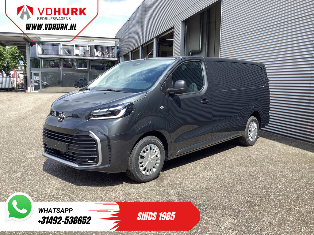 Toyota PROACE Electric Worker Bestelbus 75 kWh L3 345 km WLTP LED/ Snellader/ Keyless/ Adapt.Cruise/ Stuurverw./ Stoelverw./ Navi/ Carplay/ Camera/ PDC/ Airco 8