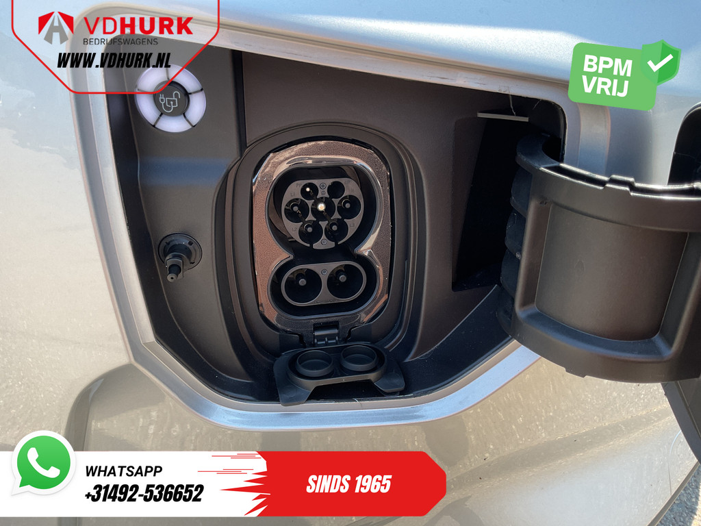Ford E-Transit Custom Bestelbus L2 65 kWh 330 km WLTP Garantie t/m 05-'29/ LED/ Snellader/ Standkachel/ Stoelverw./ Stuurverw./ Carplay/ Camera/ PDC/ Climate/ C 12