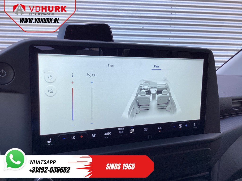 Ford E-Transit Custom Personenvervoer Kombi Trend 71kWh 360 km WLTP LED/Standkachel/ Stoelverw./ Stuurverw./ Carplay/ 9 P/ 9 Persoons/ Climate/ Camera/ PDC/ Cruise 15