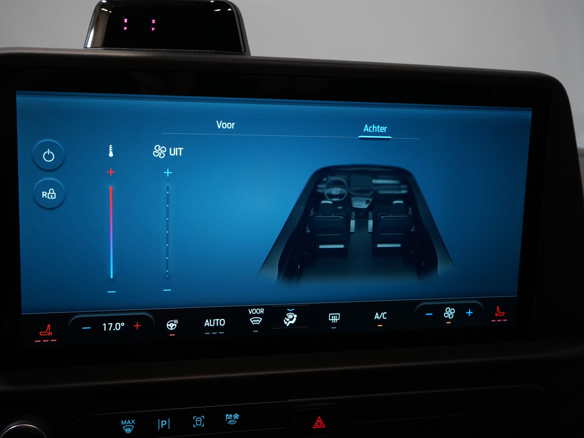 Ford E-Transit Custom Personenvervoer Kombi Trend 71kWh 360 km WLTP (Excl. BTW/Incl. BPM) LED/ Standkachel/ Stoelverw./ Stuurverw./ Carplay/ 9 P/ 9 Persoons/ Combi/ C 27
