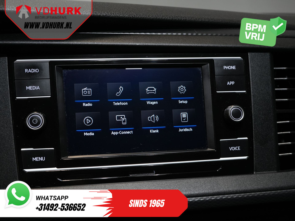 Volkswagen Transporter Bestelbus 2.0 TDI 150 pk Aut. L2 Adapt.Cruise/ LED/ Carplay/ Standkachel/ Stoelverw./ Camera/ Airco/ Trekhaak/ PDC/ inrichting 23