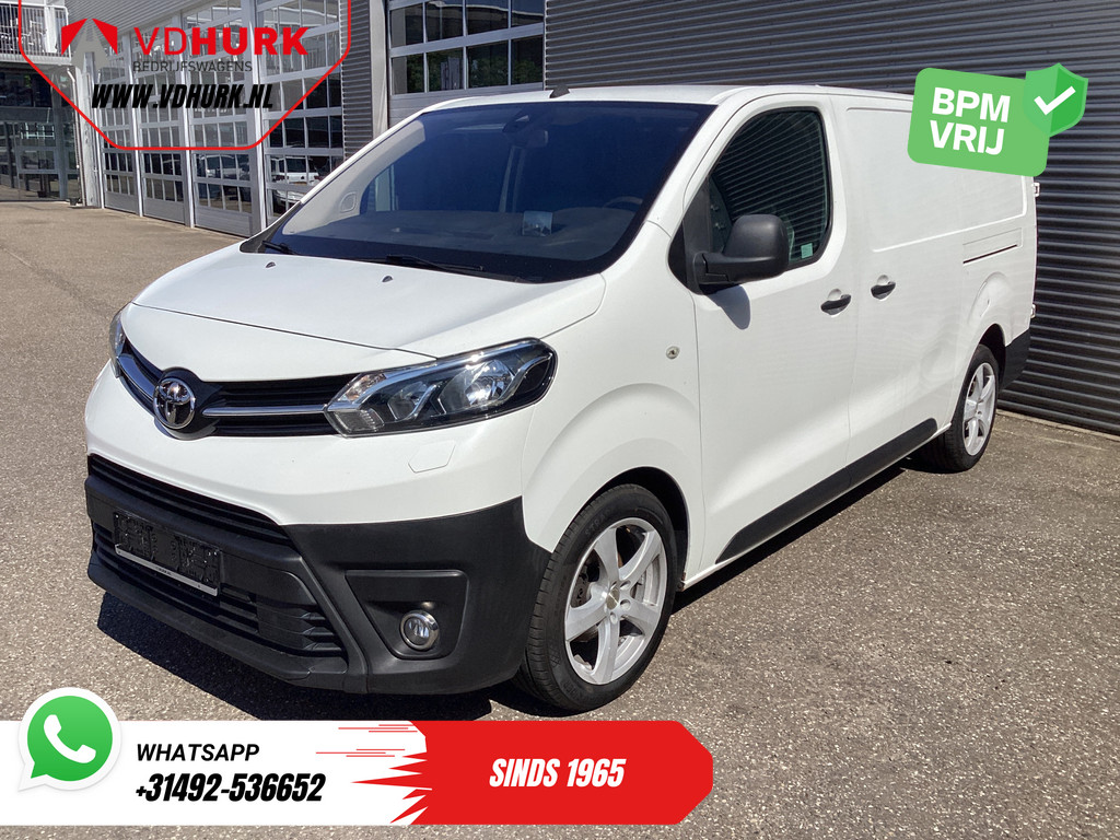 Toyota ProAce Worker Bestelbus 2.0 125 pk L3 Adapt.Cruise/ Standkachel/ Head-up/ Stoelverw./ DB-Riem VV/ PDC/ LMV 7