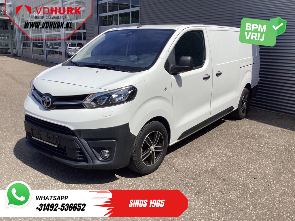 Toyota ProAce Worker Bestelbus 2.0 125 pk L3 Adapt.Cruise/ Standkachel/ Head-up/ Stoelverw./ DB-Riem VV/ LMV/ PDC 7