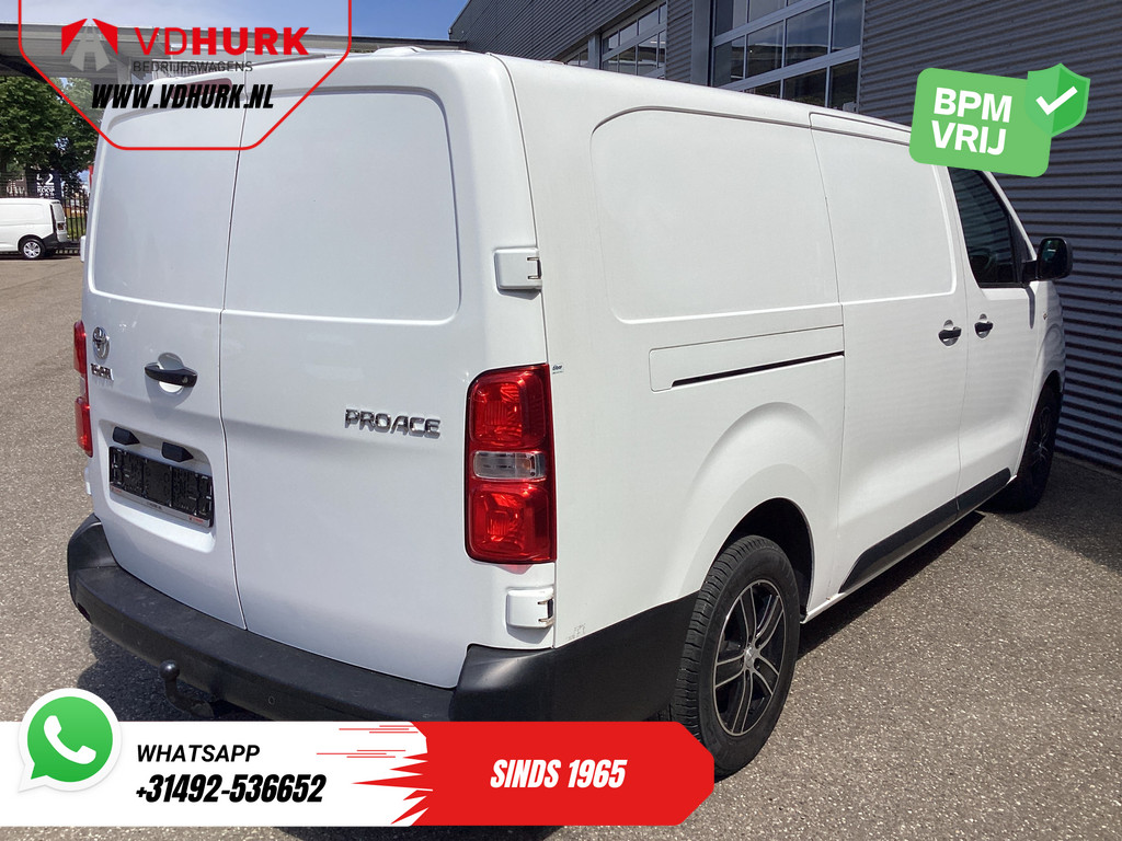 Toyota ProAce Worker Bestelbus 2.0 125 pk L3 Adapt.Cruise/ Standkachel/ Head-up/ Stoelverw./ DB-Riem VV/ LMV/ PDC 8
