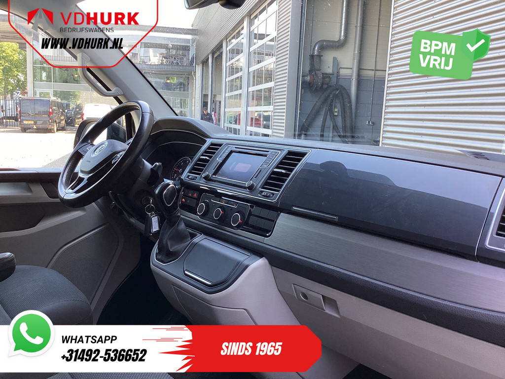 Volkswagen Transporter Bestelbus 2.0 TDI 150 pk DSG Aut. L2 LED/ Adapt.Cruise/ Alarm III/ 2.5t trekverm./ Carplay/ Navi/ Camera/ PDC/ LMV/ Airco 10