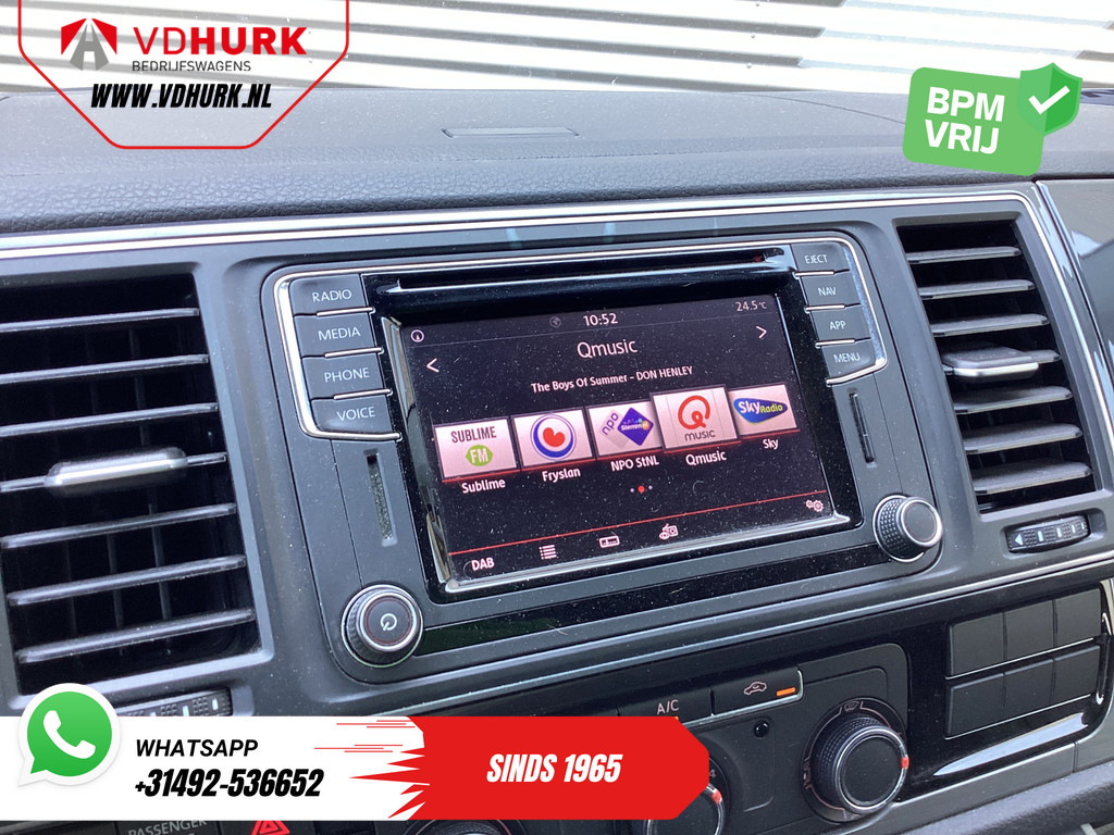 Volkswagen Transporter Bestelbus 2.0 TDI 150 pk DSG Aut. L2 LED/ Adapt.Cruise/ Alarm III/ 2.5t trekverm./ Carplay/ Navi/ Camera/ PDC/ LMV/ Airco 15