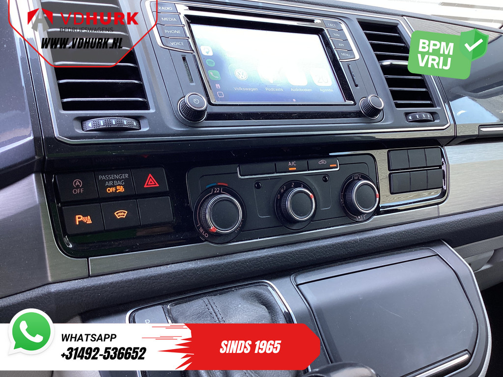 Volkswagen Transporter Bestelbus 2.0 TDI 150 pk DSG Aut. L2 LED/ Adapt.Cruise/ Alarm III/ 2.5t trekverm./ Carplay/ Navi/ Camera/ PDC/ LMV/ Airco 18