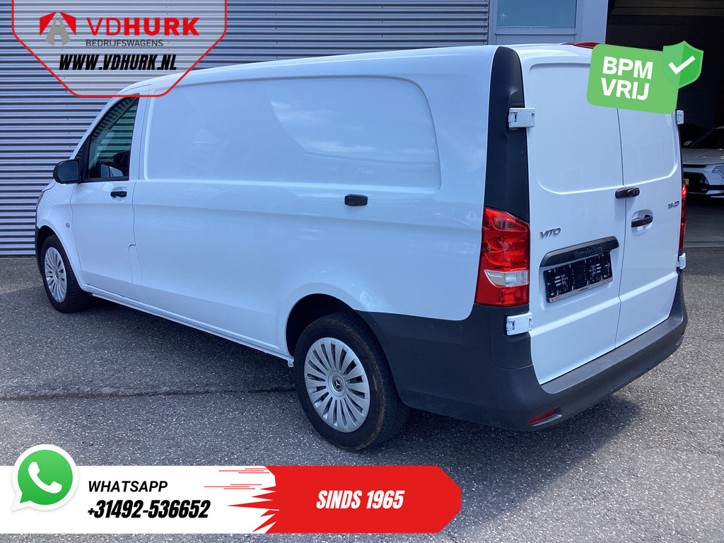 Mercedes-Benz Vito Bestelbus 116 CDI Aut. L3 Stoelverw./ 2.5t Trekverm./ Camera/ 270Gr.Deuren/ Navi/ Cruise/ DAB/ Airco 1