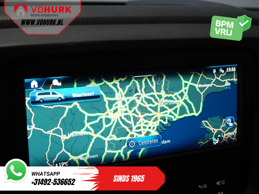 Mercedes-Benz Vito Bestelbus 116 CDI Aut. L3 Stoelverw./ 2.5t Trekverm./ Camera/ 270Gr.Deuren/ Navi/ Cruise/ DAB/ Airco 22